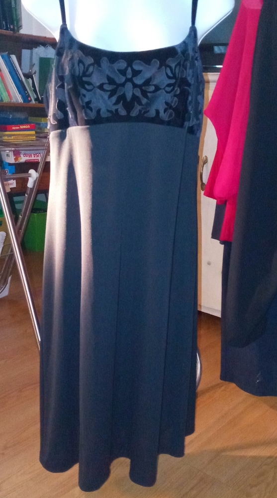 Black little strappy dress